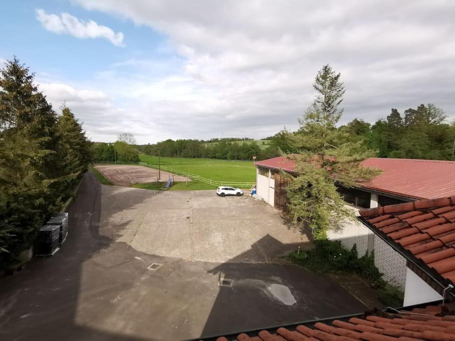 Studio Und Apartment Auf Dem Pferdehof Burgpreppach Exteriör bild
