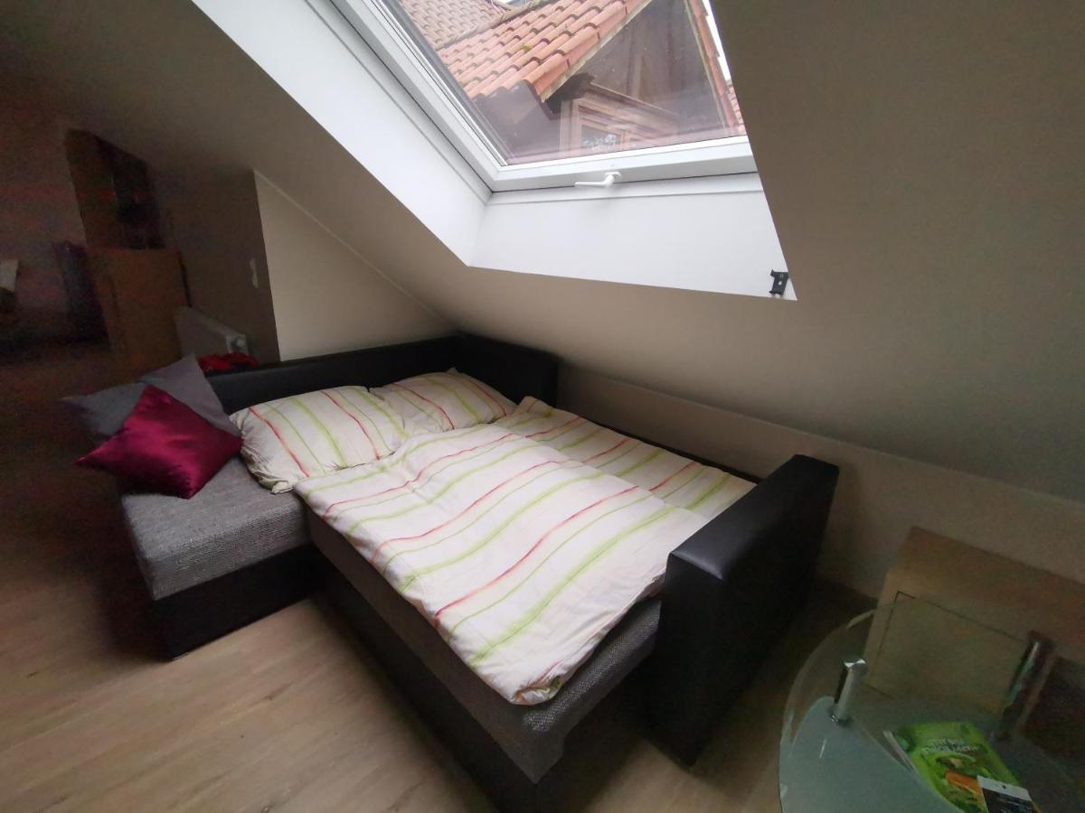 Studio Und Apartment Auf Dem Pferdehof Burgpreppach Exteriör bild