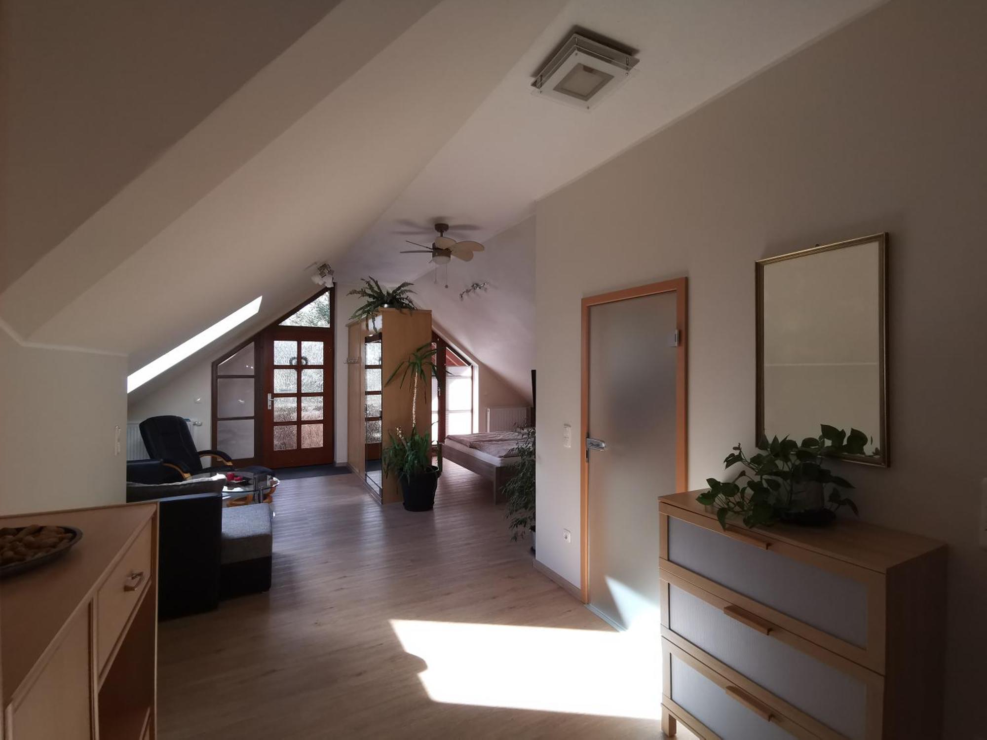 Studio Und Apartment Auf Dem Pferdehof Burgpreppach Exteriör bild