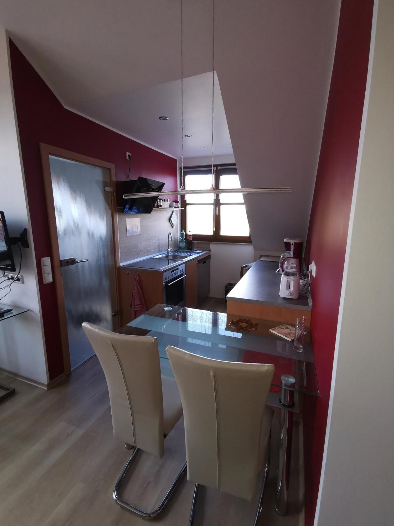 Studio Und Apartment Auf Dem Pferdehof Burgpreppach Exteriör bild