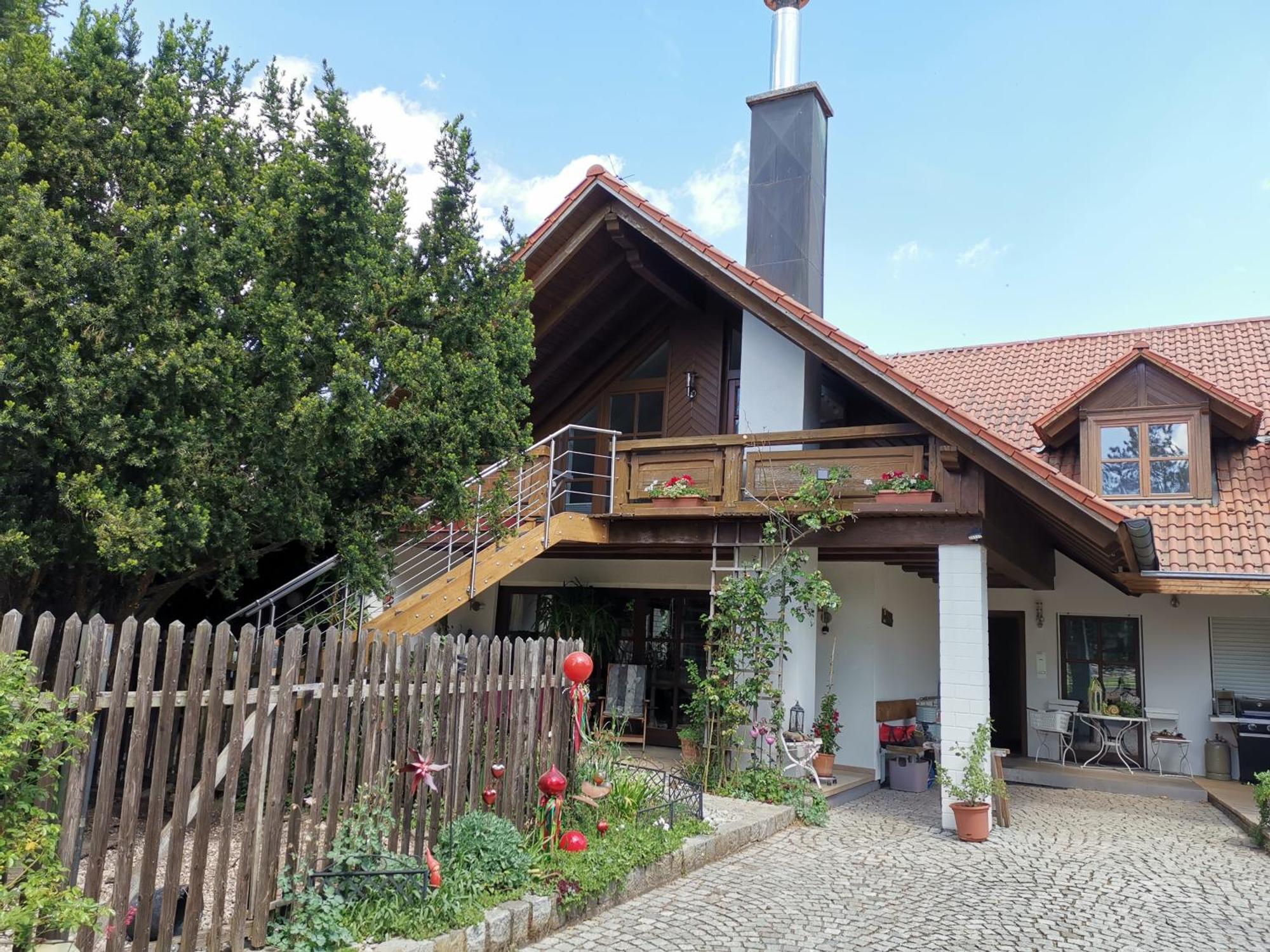 Studio Und Apartment Auf Dem Pferdehof Burgpreppach Exteriör bild