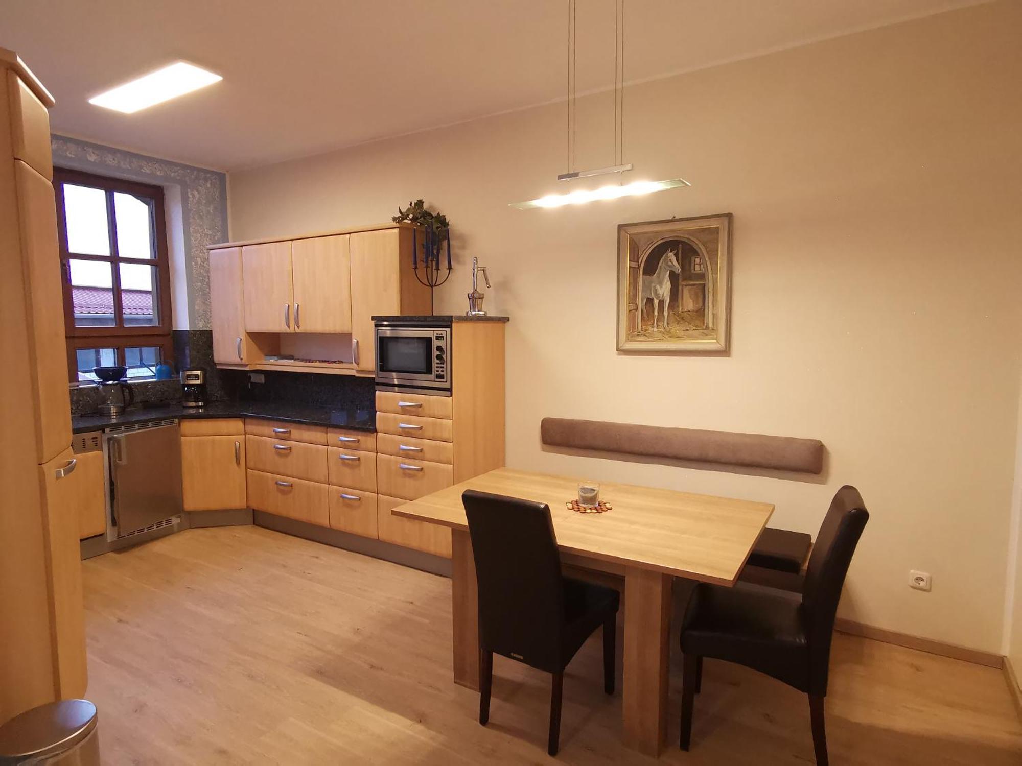 Studio Und Apartment Auf Dem Pferdehof Burgpreppach Exteriör bild