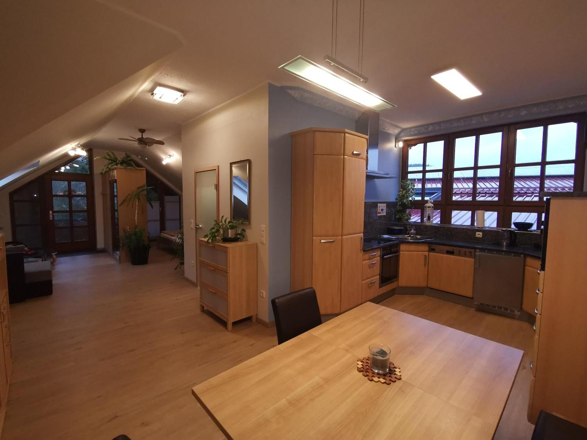 Studio Und Apartment Auf Dem Pferdehof Burgpreppach Exteriör bild